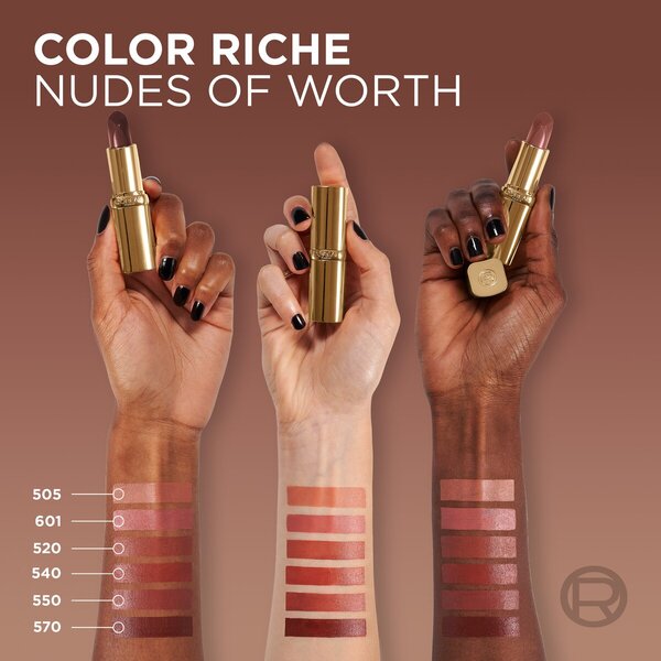 Ruj de buze L'Oréal Paris Color Riche Nude Intense 635 Worth It Medium Satin 4,8g