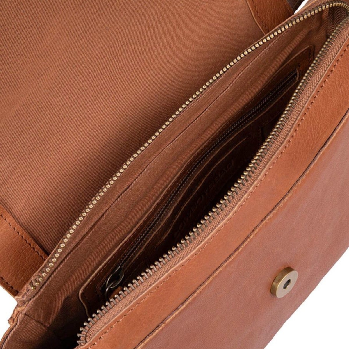 Sac à main Cowboysbag, marron - cuir de vachette - marron