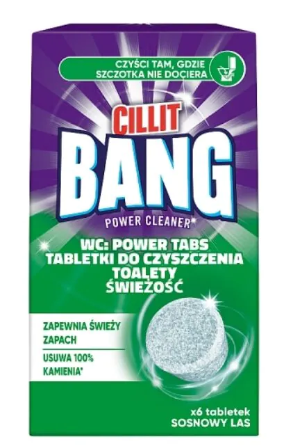 Cilit Bang Pine WC Tabs 6 szt