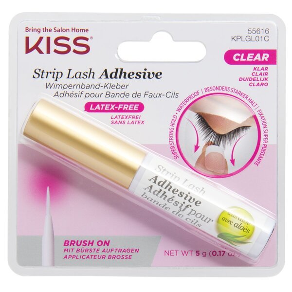 Lepidlo na mihalnice Kiss 24H Strip Lash, 5 g