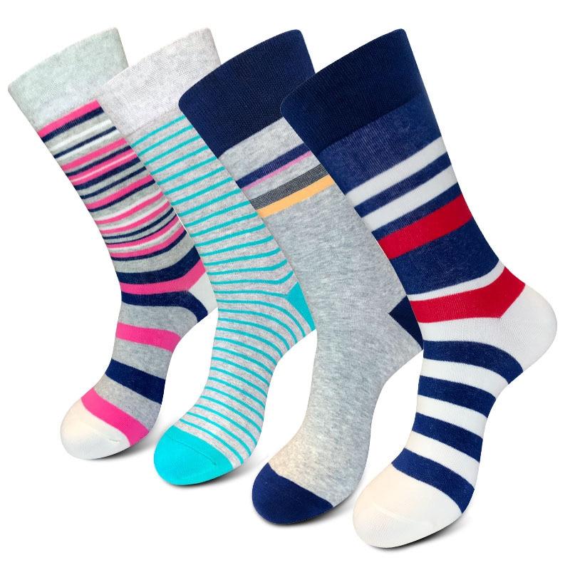 Chaussettes fantaisie pour hommes et femmes, motifs animaux, extraterrestres, piments, moustaches, paresseux, en coton peigné, chaussettes amusantes, pointures homme 41 à 46.