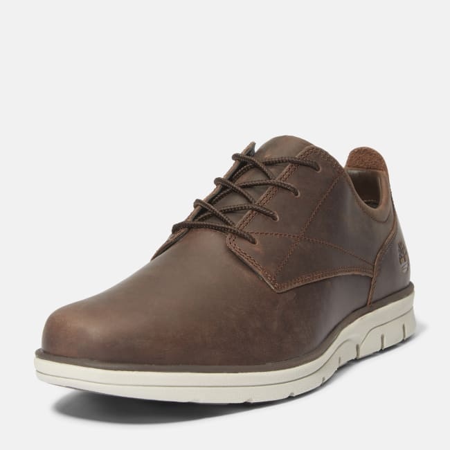 Scarpa Oxford in Pelle Bradstreet da Uomo in                marrone
