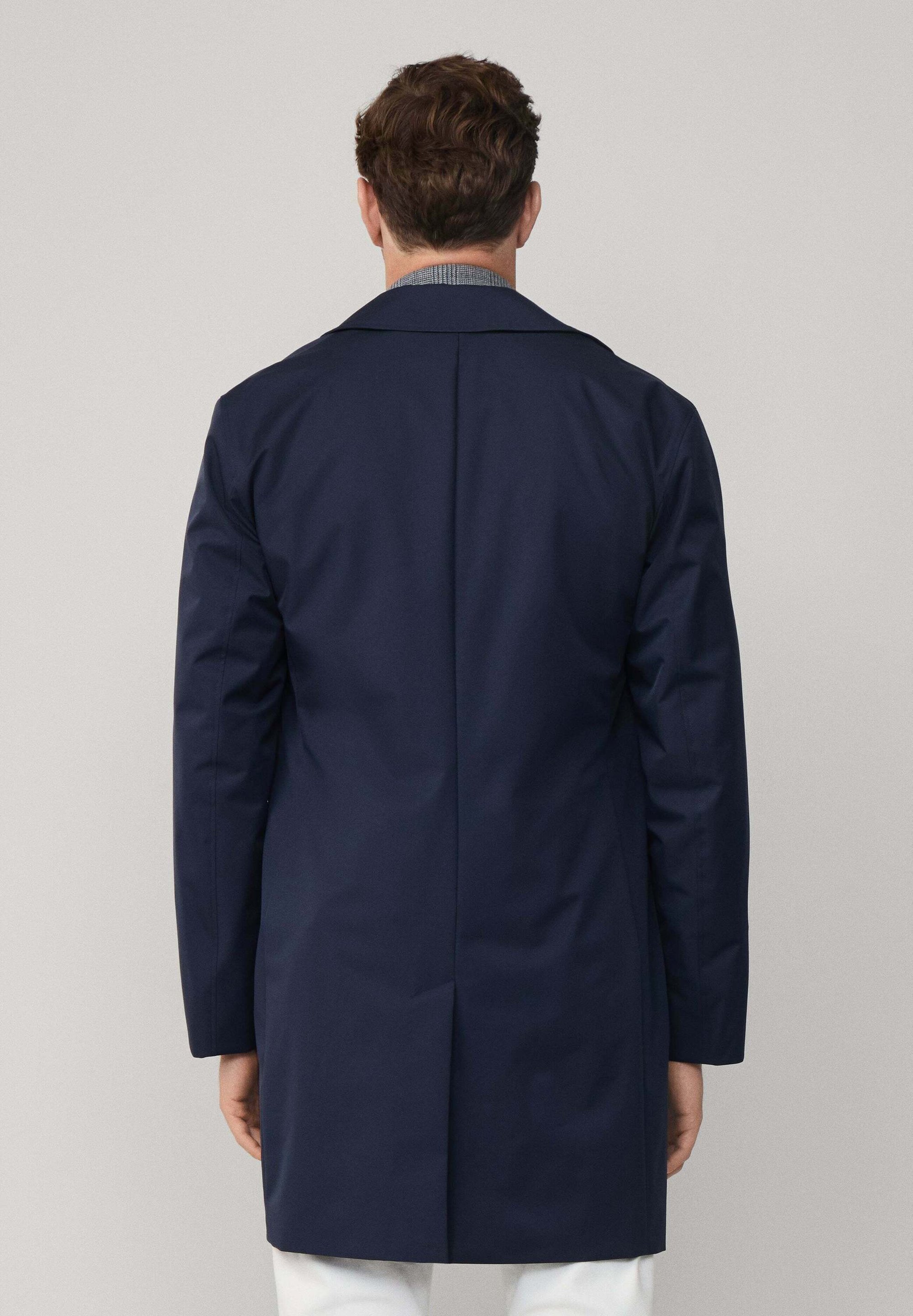 Hackett London BELGRAVIA - Kort kåpe/frakk - midnight blue