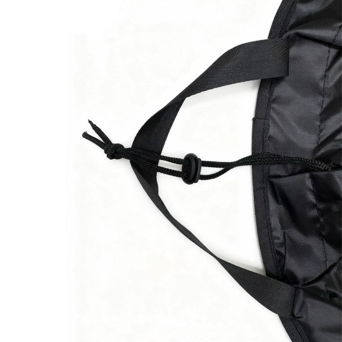 Relaxdays fireproof mat, round, Ø 100 cm, for barbecue & fire pit, 5 layers, black/silver