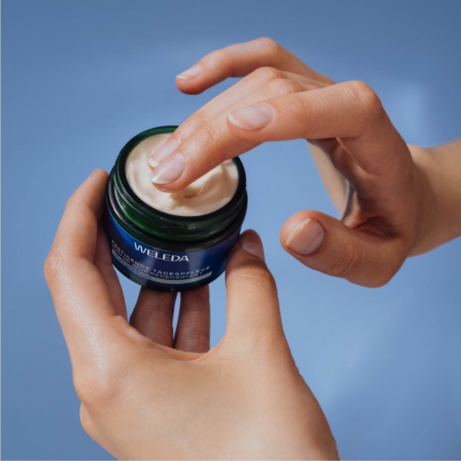 Weleda dnevna krema Plava učvršćujuća dnevna njega Encijan i Runolist - 40 ml