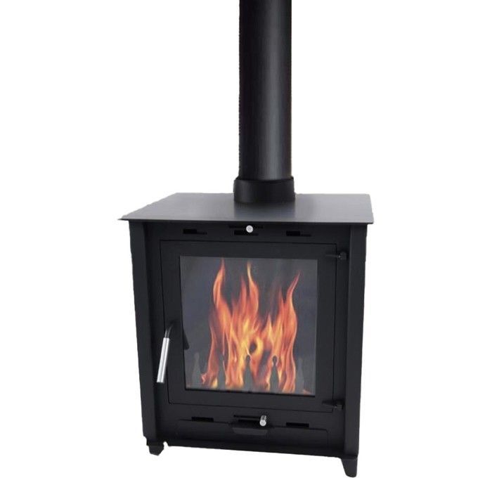 SOLARIS 8.8-12 kW Wood-Burning Stove - 45 cm Logs - High Efficiency