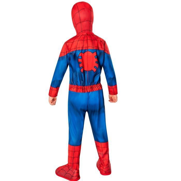 ULTIMATE SPIDER-MAN CLASSIC COSTUME FOR CHILDREN 5/6 YEARS OLD Red, Burgundy