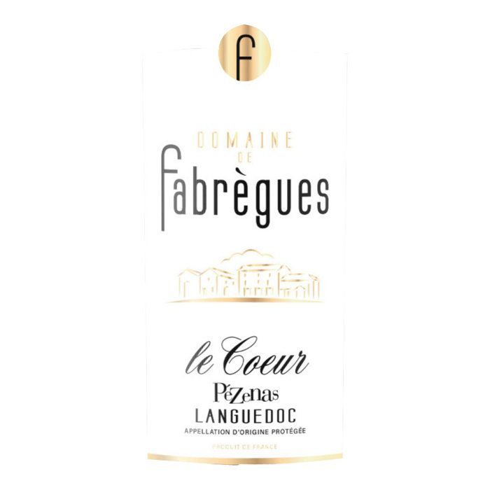 Domaine de Fabrègues Le Cœur Coteaux du Languedoc - Vino tinto Languedoc 2022