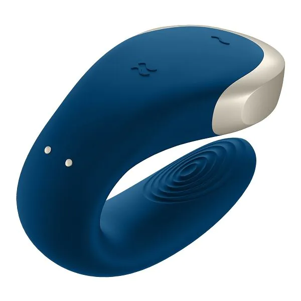 Satisfyer Masażer Double Love Connect App Blue