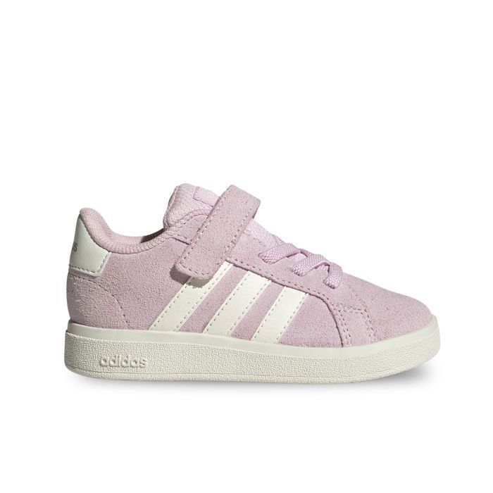 Zapatillas Adidas Grand Court 00S El I para bebé y niño pequeño, color rosa JR0781