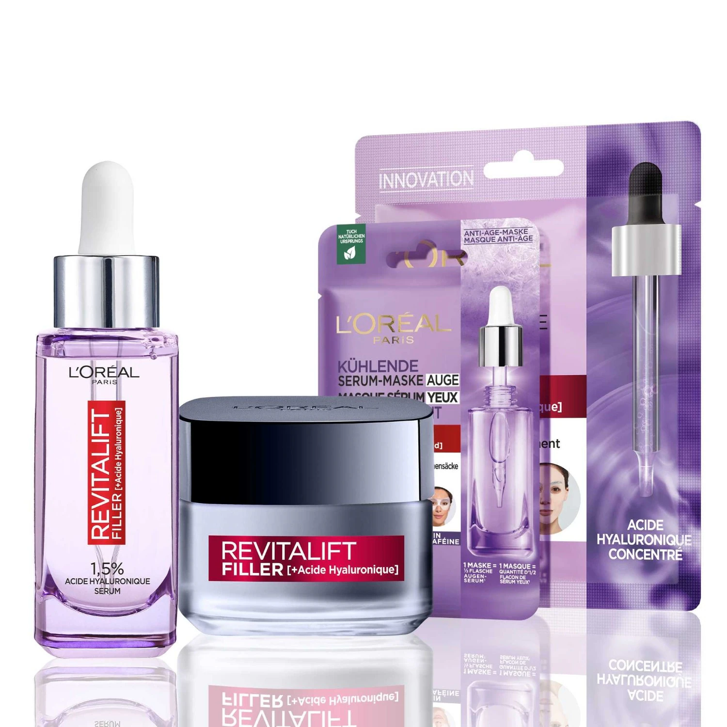 L’Oréal Paris Filler Trousse Routine Repulpante & Hydratante à l’Acide Hyaluronique