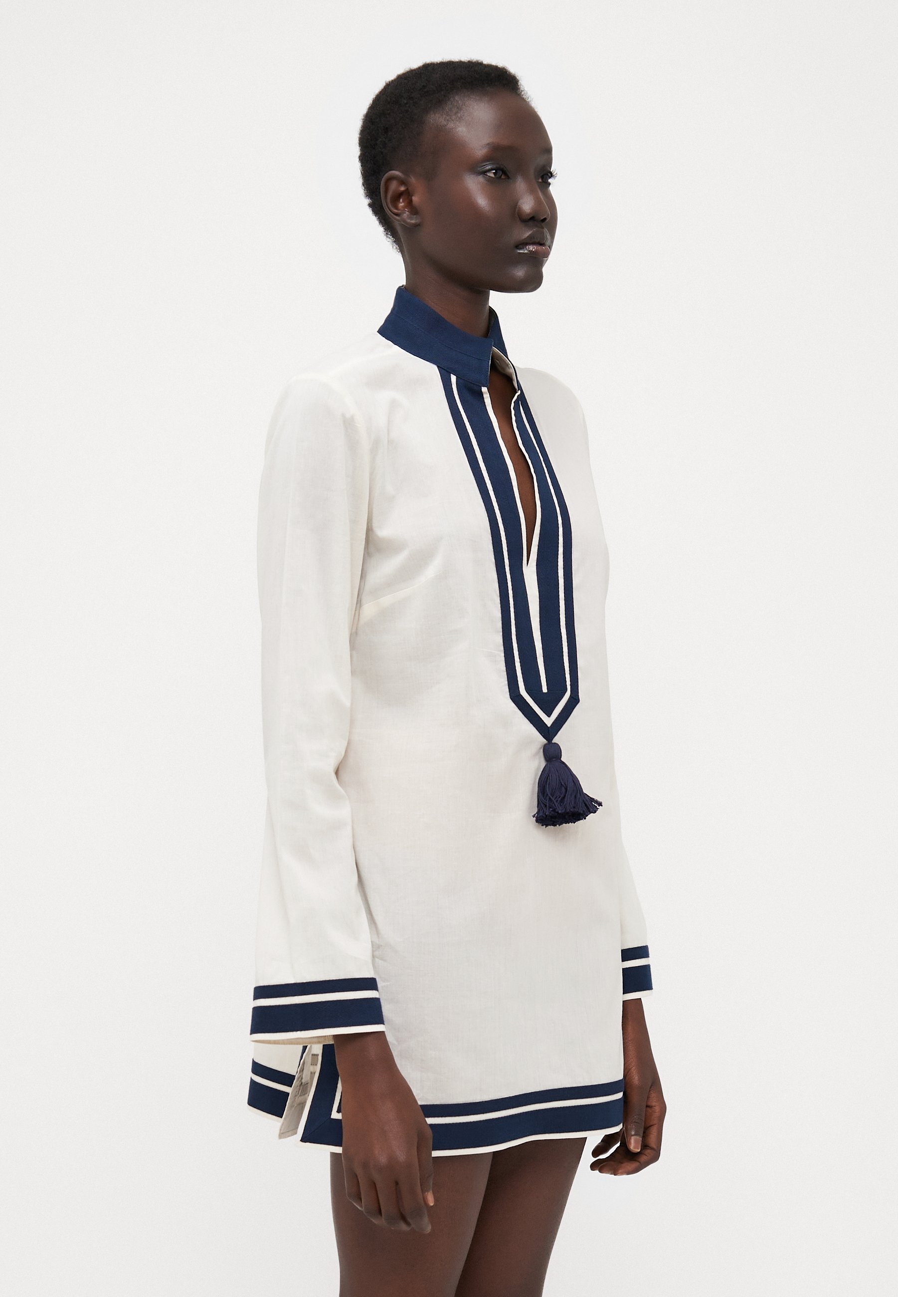 Tory Burch TUNIEK - Strandaccessoire - Frans crème