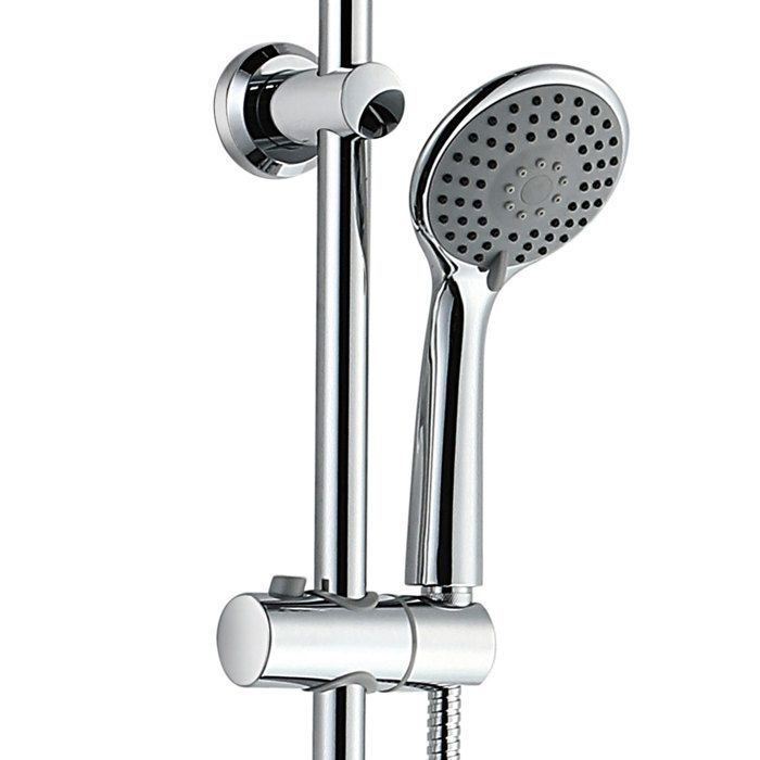 K2O Chillout Cascade Shower Column 96.5 cm - Shower Head Ø20 cm - 3-Position Hand Shower