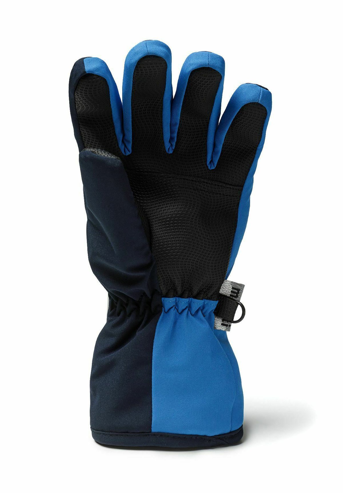 Guanti MINOTI impermeabili con inserto riflettente - blu