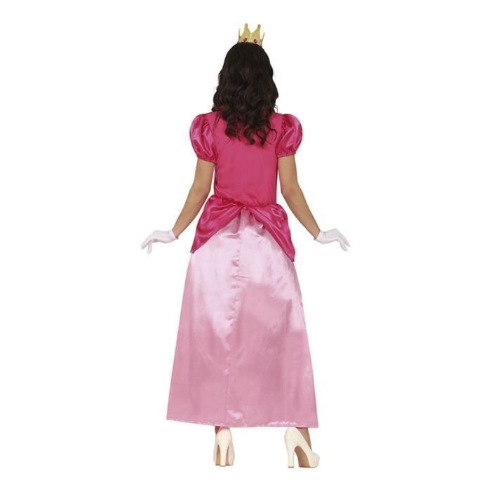 Kostuum - Videogame-sterprinses - Dames - Roze - Inclusief jurk