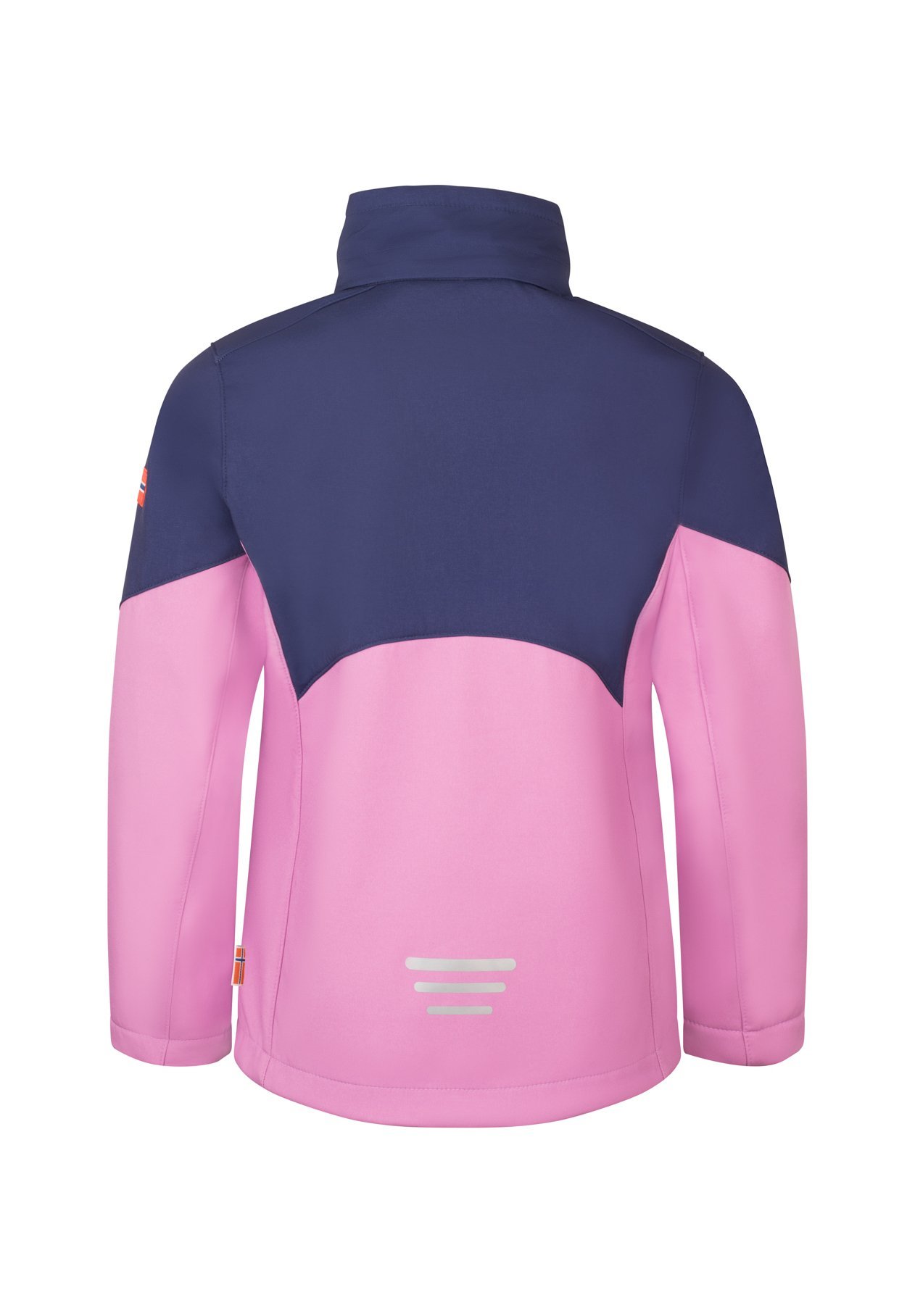 TROLLKIDS BALESTRAND - Softshell jas - diep violet licht violet koraalroze