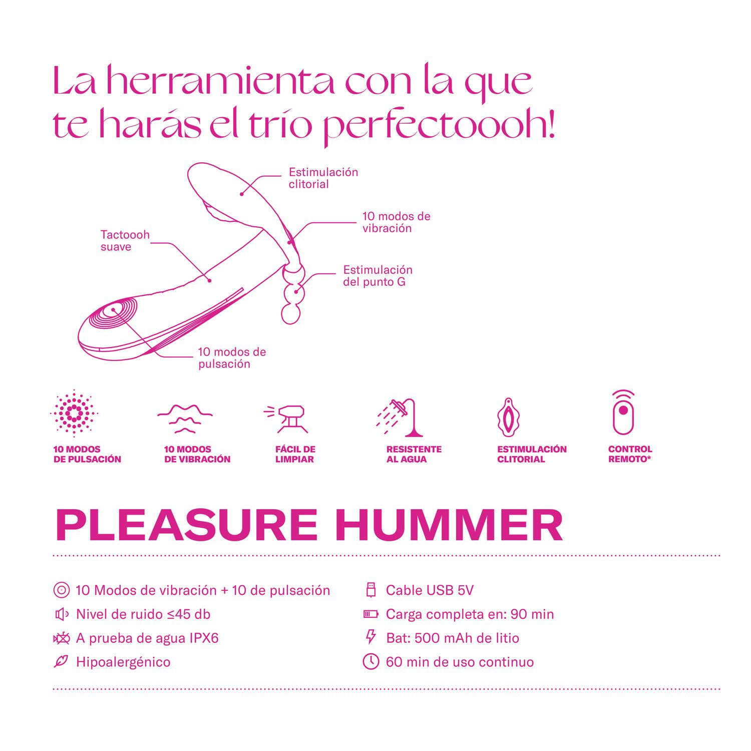 Вибратор Pleasure Hummer Вибратори