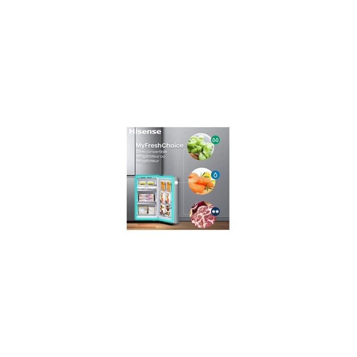 Refrigerador Hisense Multi-Door RQ5P470SAFD