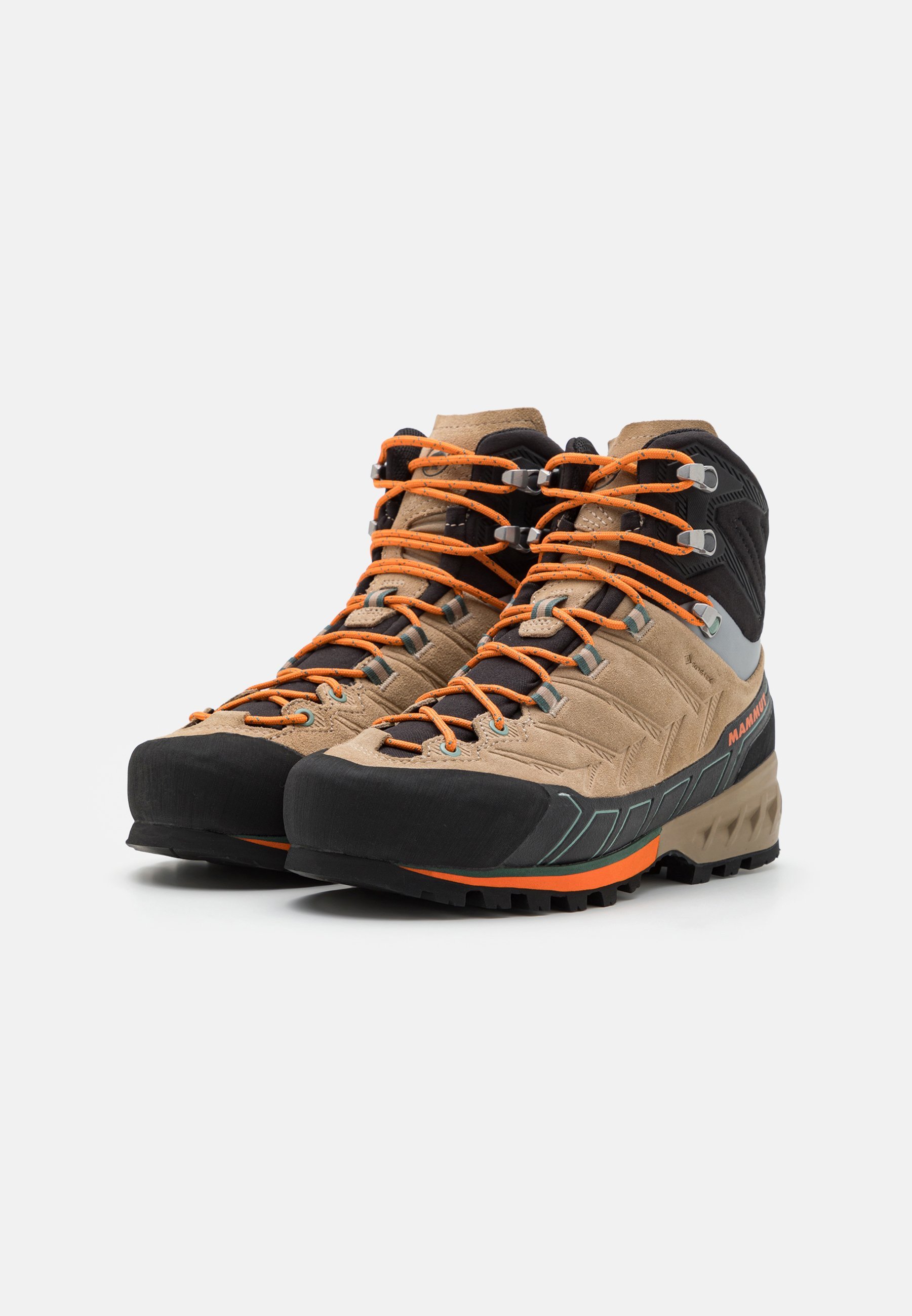 Mammut KENTO TOUR HIGH GORE TEX WOMEN - Trekingové boty - savannah/tmavě mandarinková