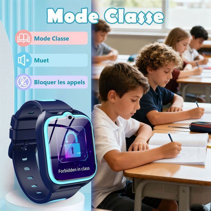 Blackview Montre Connectée Enfant 4G avec Écran HD 1,75