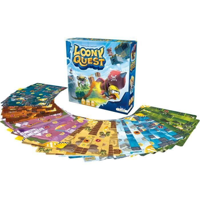 ASMODEE - Loony Quest - Board game - Ages 8 and up