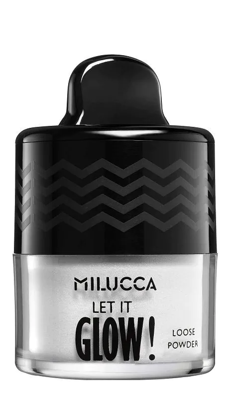 Milucca Let It Glow Loose Powder Rozświetlający puder do twarzy, 200