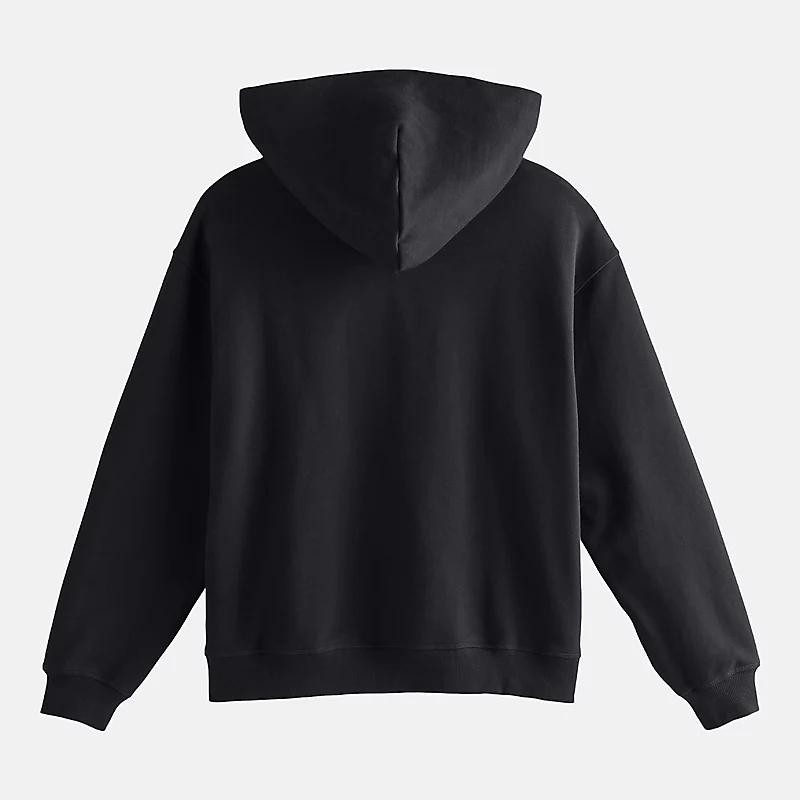 Hanorac French Terry pentru femei - NEGRU