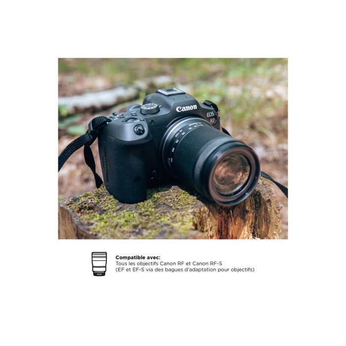 Hybrid Canon hybridkamera EOS R7 + RF-S 18-150mm f3.5-6.3 IS STM
