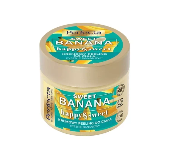 Perfecta Sweet Banana Happy & Sweet kremowy peeling do ciała 300g