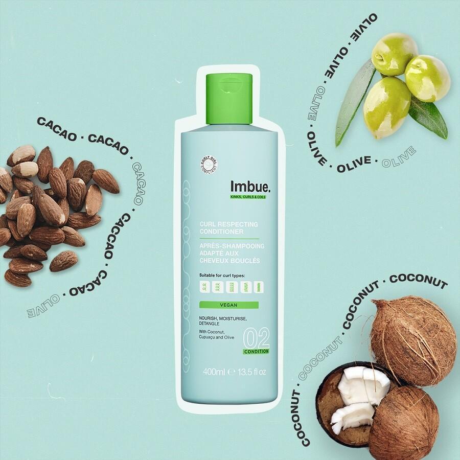 IMBUE set za njegu kovrčave kose – 400 ml