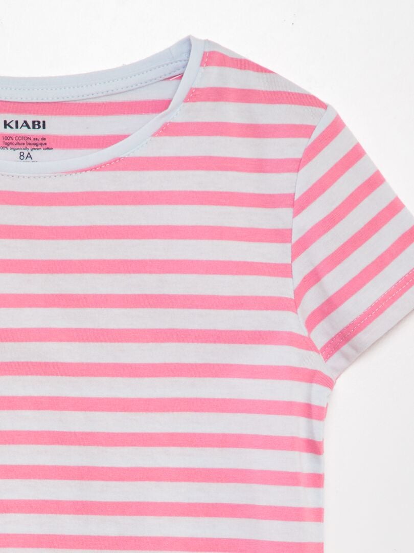 Camiseta con estampado marinero - AZUL