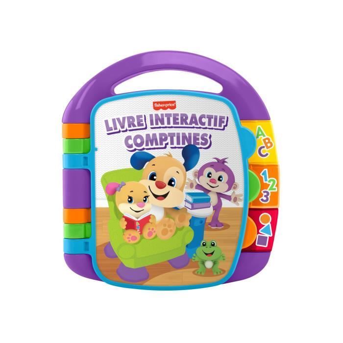 Fisher-Price - Interactief kinderliedjesboek - Babyboek - 6 maanden en ouder CDH39