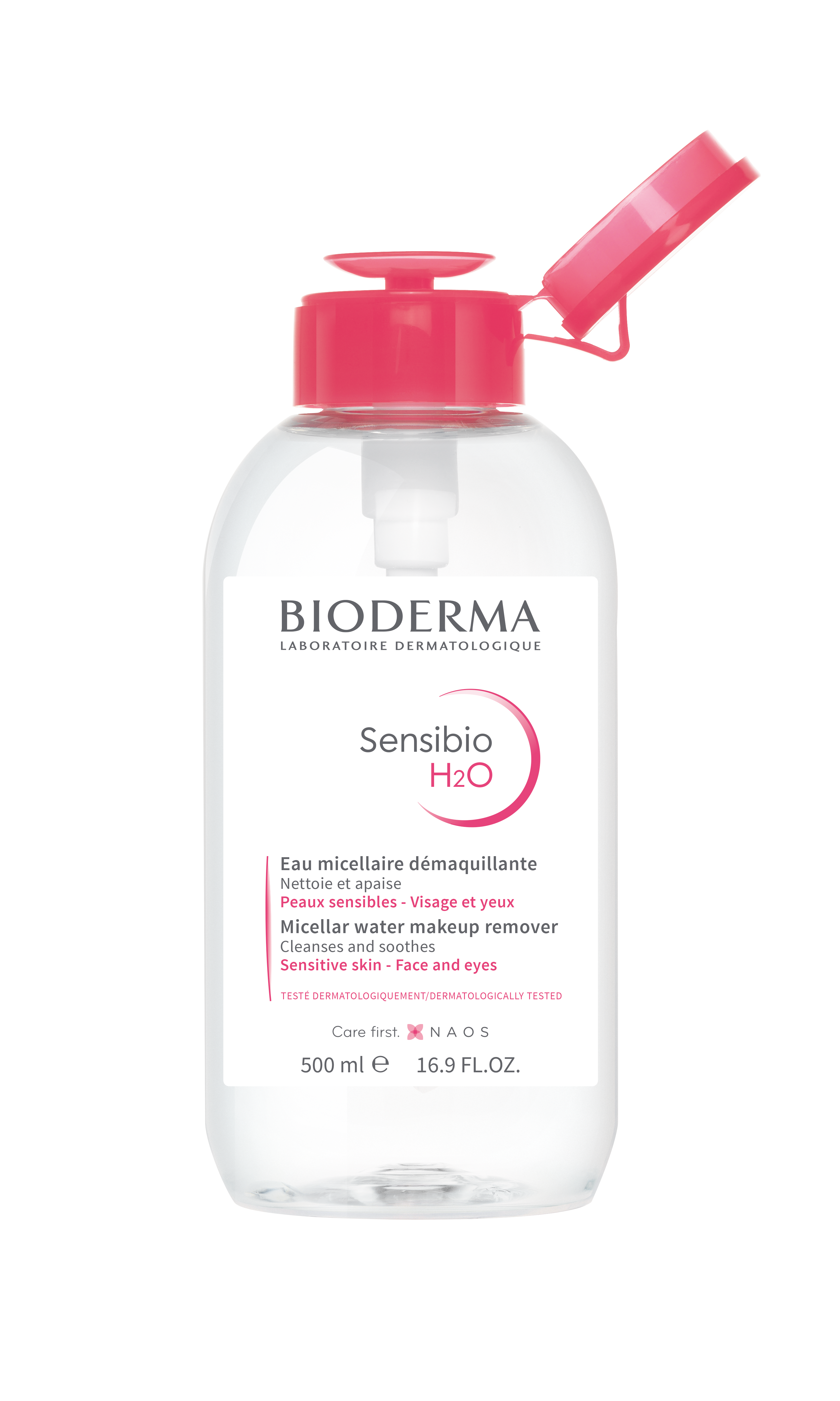 Sensibio H2O micelarna otopina s dozatorom Proizvod za čišćenje lica iz ljekarne