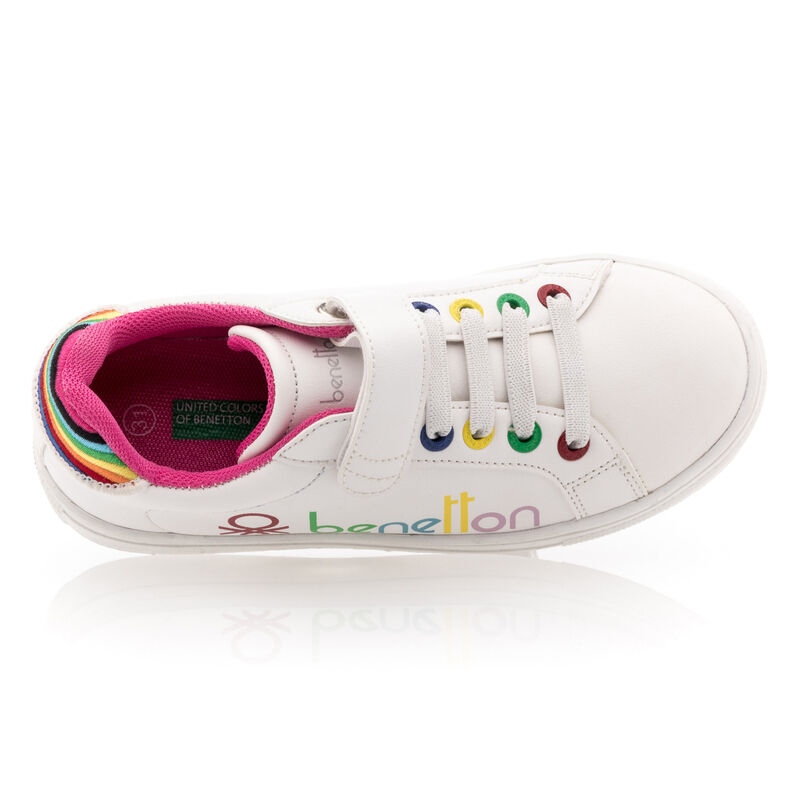 Kurver / joggesko Fille Blanc