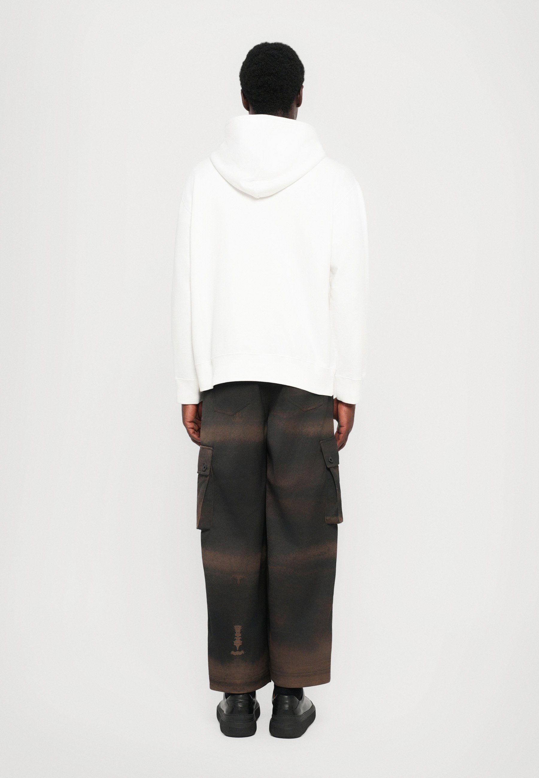 Felpa con cappuccio MM6 Maison Margiela - bianco sporco