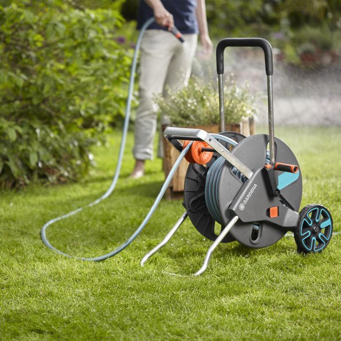 Tuyau d'arrosage - Gardena - AquaRoll L Easy - 50 m - Résistance au gel - 5 ans de garantie