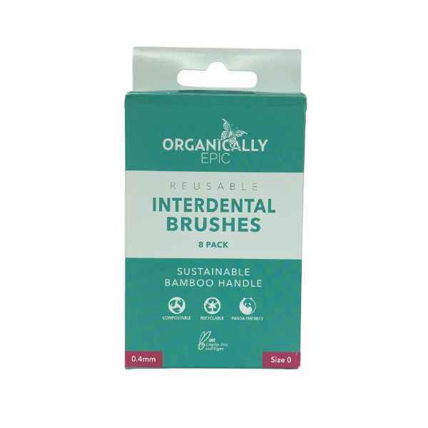 Mezizubní kartáčky Organically Epic Bamboo - velikost 0