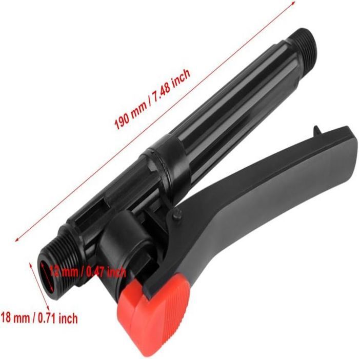 Trigger handle for VITO 16L battery-powered sprayer, Label spray lance