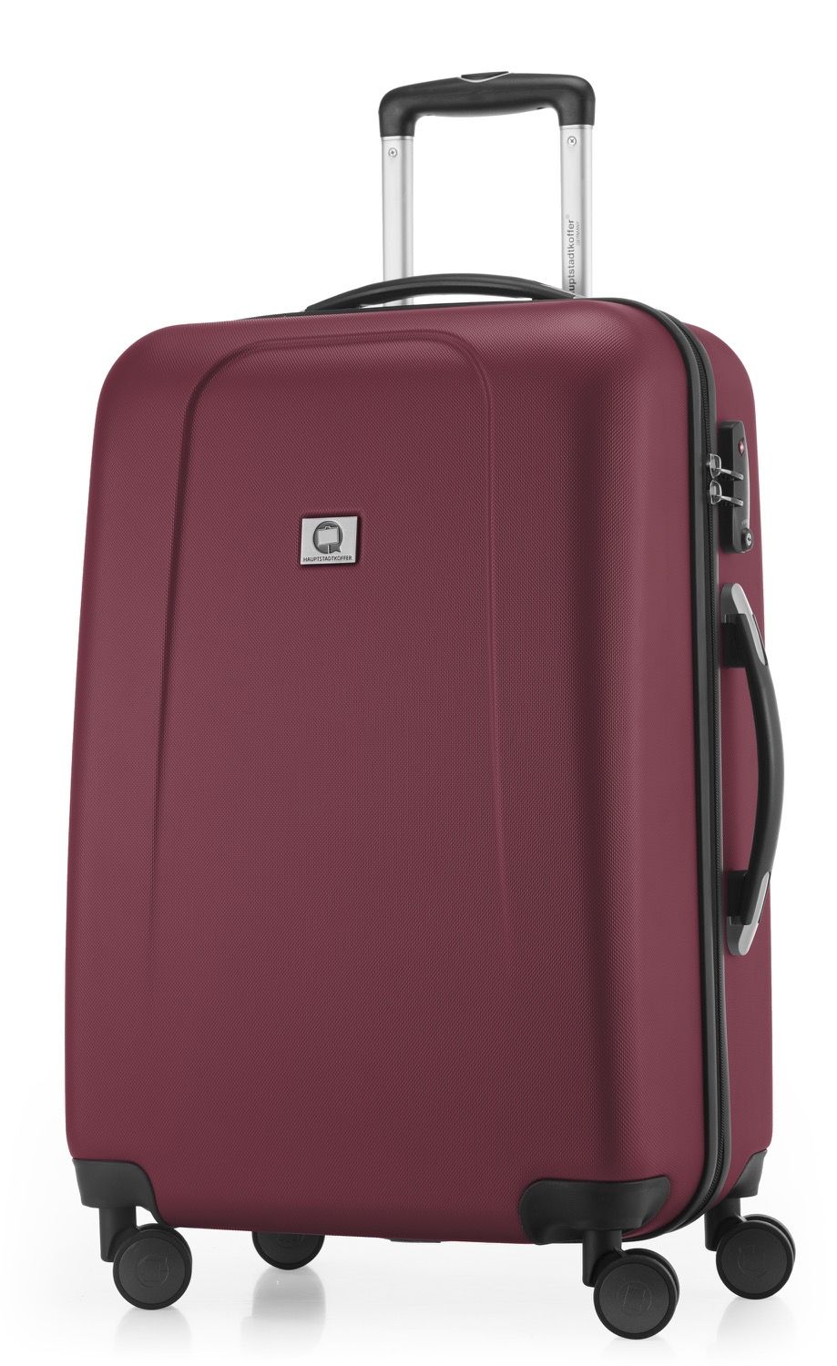 Bruiloft - handbagage met harde schaal, mat appelgroen, TSA-goedgekeurd, 55 cm, 42 liter