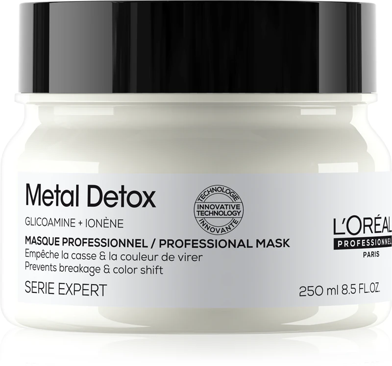 L'Oréal Professionnel Serie Expert Metal Detox hlboko vyživujúca maska pre farbené a poškodené vlasy