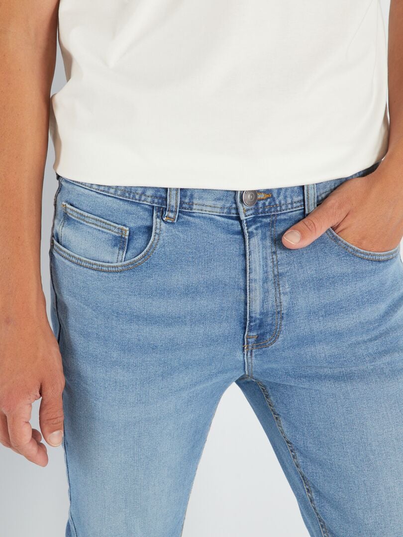 Pantalones vaqueros ajustados - Talla L32 - Azul