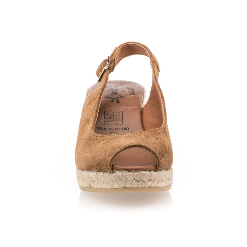 Women's Brown Espadrilles with Rope Soles