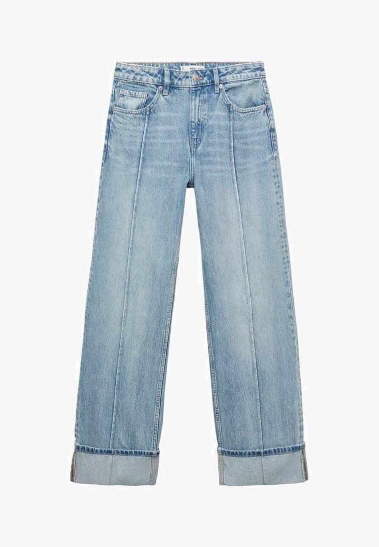 Mango Relaxed Fit jeans - blauw