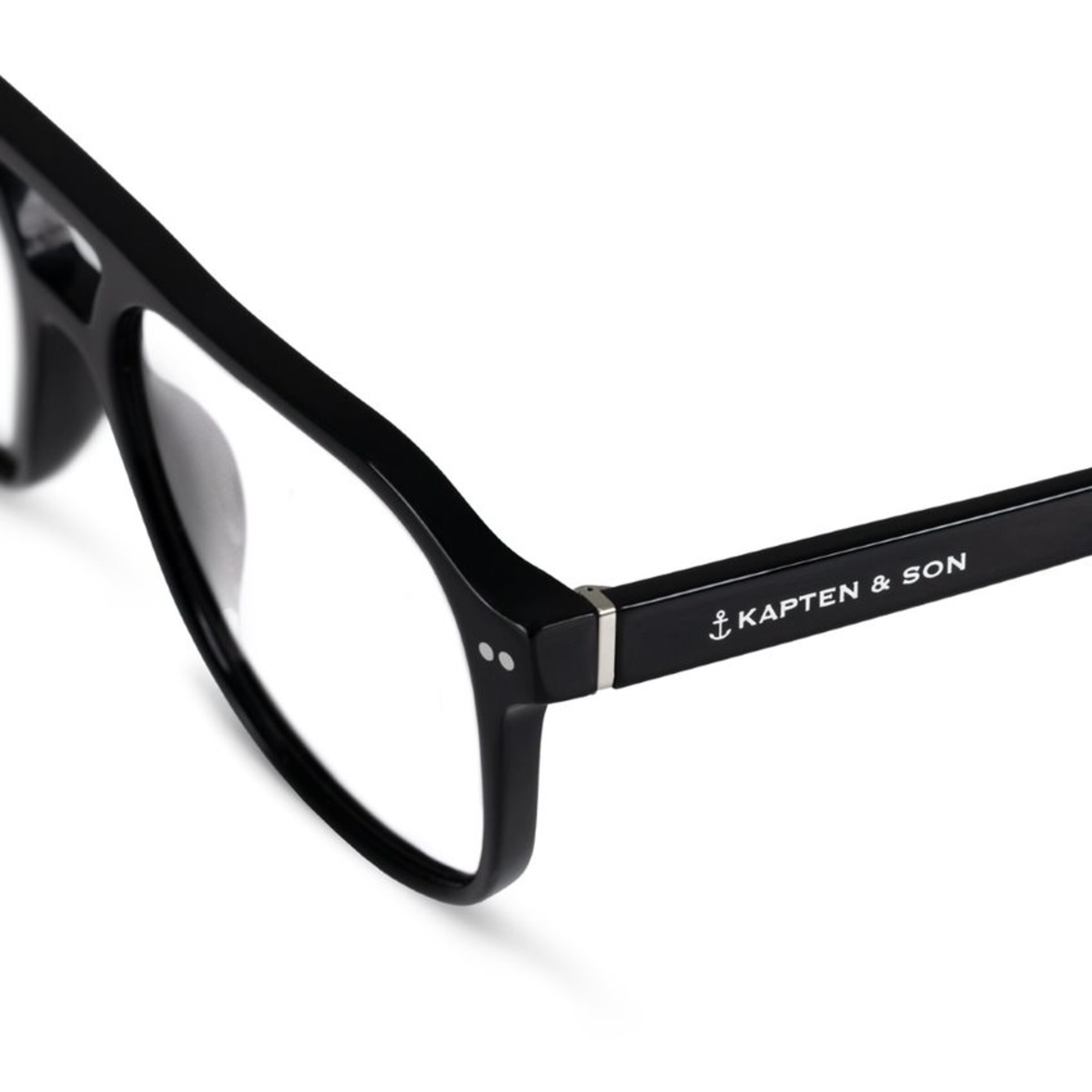 Zurich Oversize Noir avec verres correcteurs