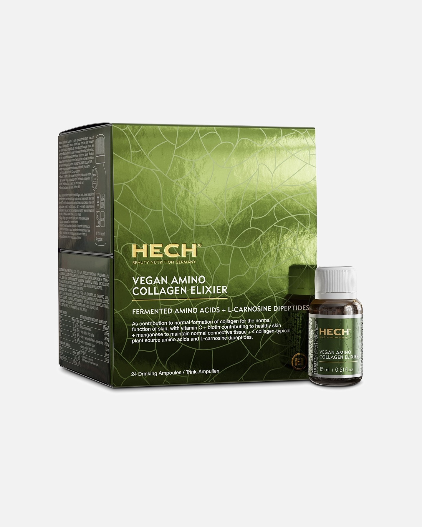 HECH veganski dodatak prehrani s pro-kolagenom - 360 ml