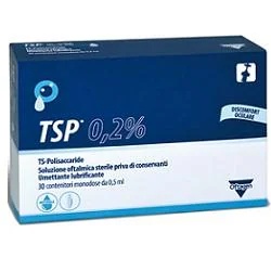 TSP TSP 0,2% sterile Augentropfen, 30 Ampullen