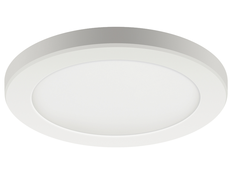 Lampa natynkowa Olga-Olgierd LED z tworzywa sztucznego biała