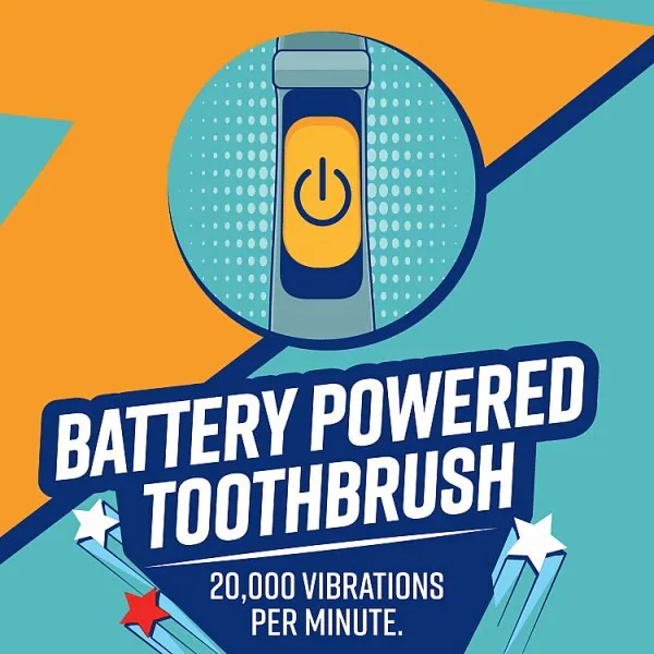 Aquafresh Buzz på batteridrevet tannbørste