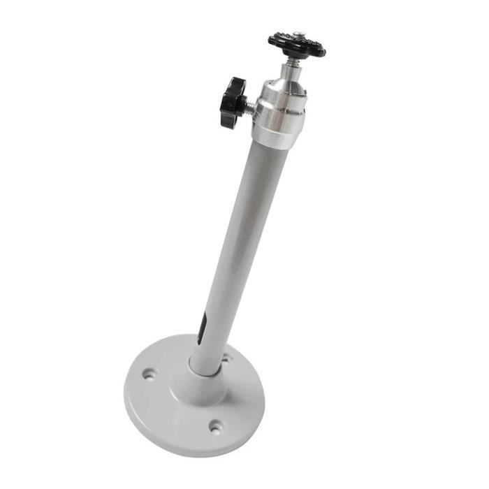 Soporte de techo para proyector - OMABETA - Ajustable - Aluminio - Fácil instalación - Negro/Plata