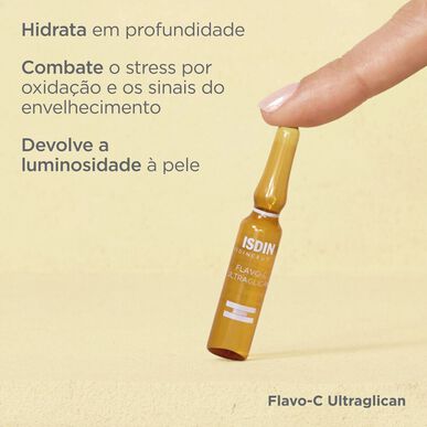 Isdinceutics Rejuvenate Flavo-C Ultraglican Serum Ampule Antioksidativni Serum Hialuronska kislina 10 ampul 10 ampul
